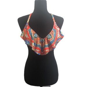 NWT Lucky Brand swimwear halter top